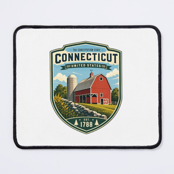 Item preview, The Constitution State Connecticut United States Est. 1788 State Pride New England Travel designed and sold by Simsimah26Parks.
