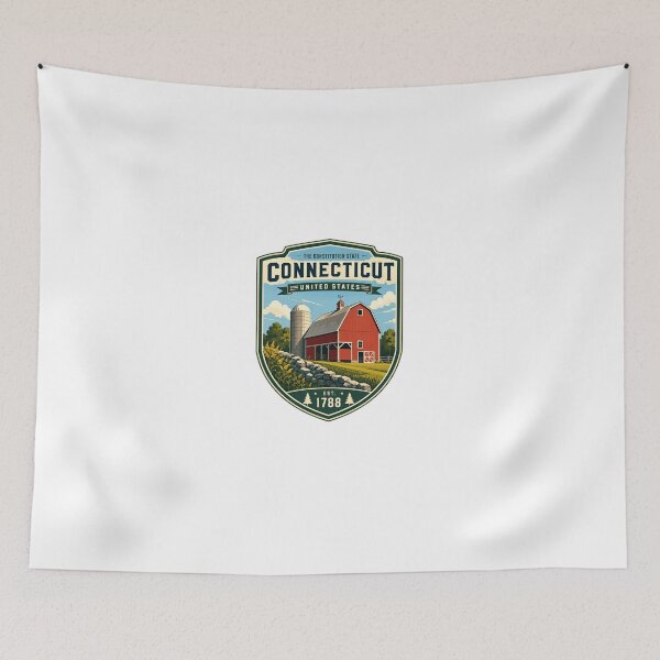 Item preview, The Constitution State Connecticut United States Est. 1788 State Pride New England Travel designed and sold by Simsimah26Parks.