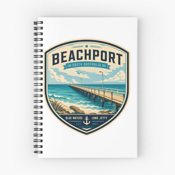 Item preview, Beachport South Australia Blue Waters Long Jetty Est. 1897 Travel Souvenir designed and sold by Simsimah26Parks.