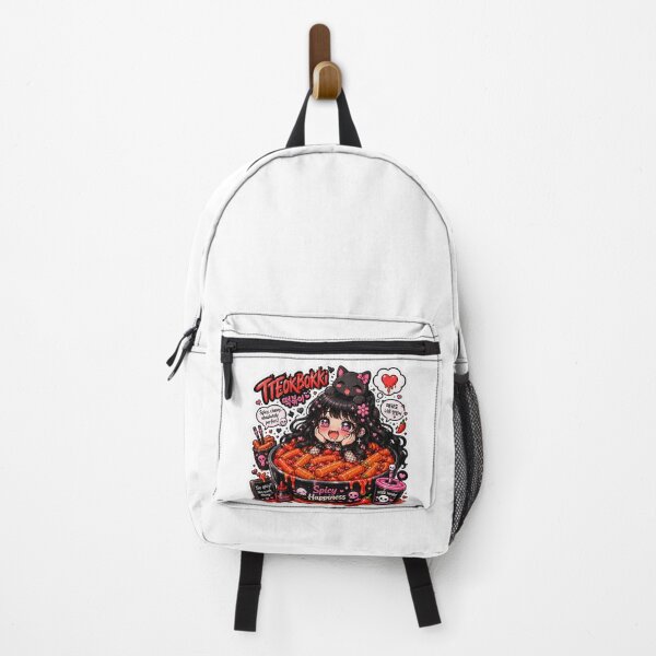 Item preview, Goth Food Gremlin Loves Tteokbokki designed and sold by AnnekeJordaan.