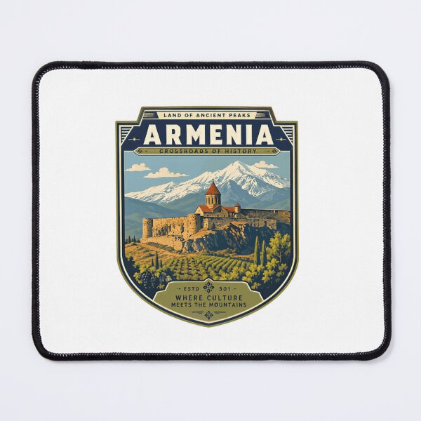 Item preview, Armenia Land Of Ancient Peaks Crossroads Of History Armenian Heritage Travel Culture Mountains designed and sold by Simsimah26Parks.