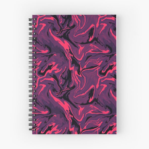 Item preview, Abstract Pink and Purple Liquid Marble Pattern designed and sold by Zaya_art.