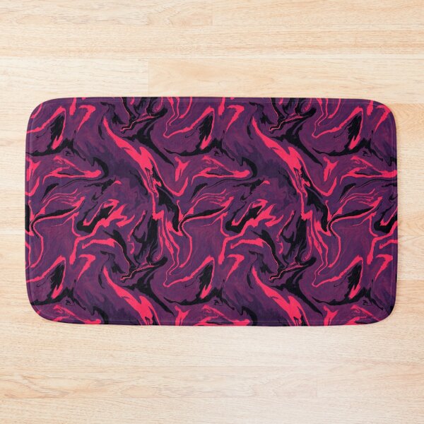 Item preview, Abstract Pink and Purple Liquid Marble Pattern designed and sold by Zaya_art.