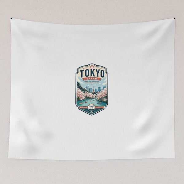 Aperçu de l'œuvre Tokyo, Japon, ville moderne, esprit ancestral, fleurs de cerisier, culture, région de Kanto, capitale créée et vendue par Star3NowForMe.