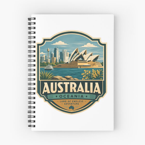 Item preview, Australia Oceania Land Of Endless Adventure Sydney Travel Tourist designed and sold by Simsimah26Parks.