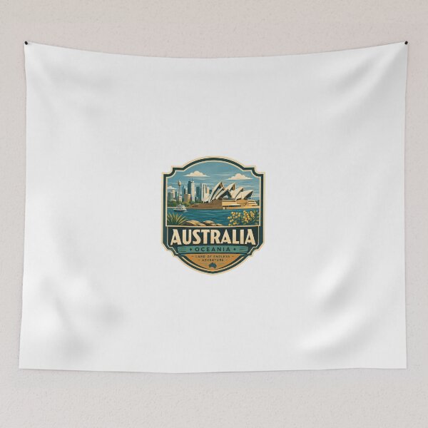 Item preview, Australia Oceania Land Of Endless Adventure Sydney Travel Tourist designed and sold by Simsimah26Parks.