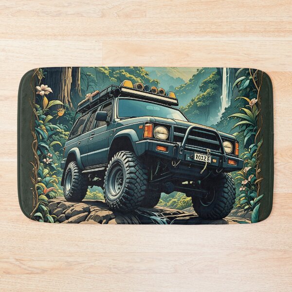 Item preview, Vintage Toyota Hilux Truck Jungle Expedition 4x4 Adventure designed and sold by BorgSpareParts.