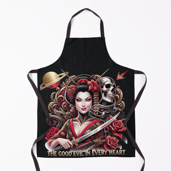 Item preview, Geisha Katana Astronaut Planet Roses designed and sold by Voodoo Store Paranormal Collections.