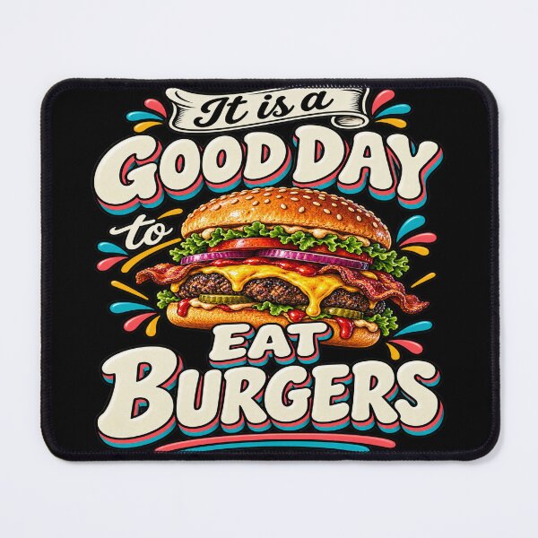 Item preview, It Is a Good Day to Eat Burgers designed and sold by LST-Designs.