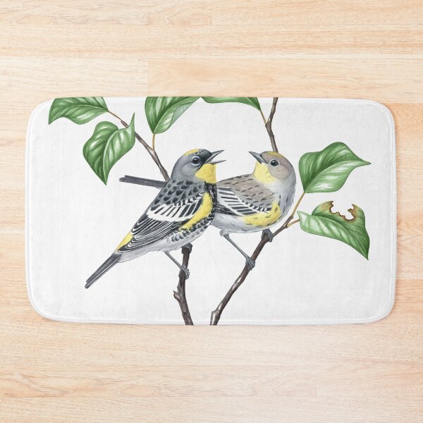 Item preview, Yellow-rumped Warbler, Audubons ( Setophaga coronata auduboni) designed and sold by JadaFitch.