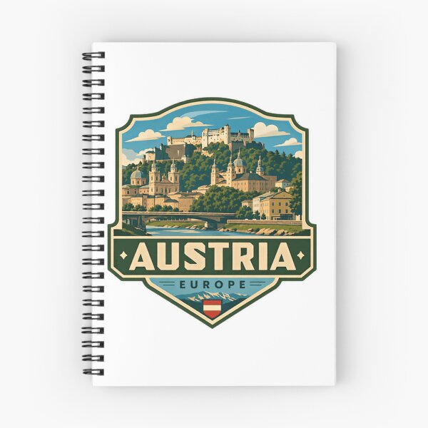Item preview, Austria Europe Salzburg Travel Vacation Tourist Souvenir designed and sold by Simsimah26Parks.