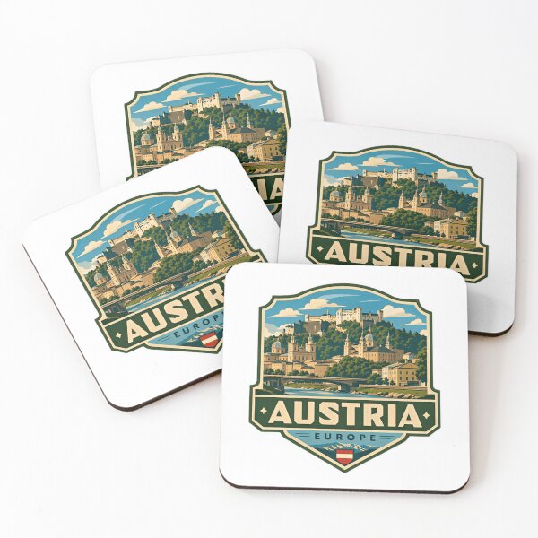 Item preview, Austria Europe Salzburg Travel Vacation Tourist Souvenir designed and sold by Simsimah26Parks.