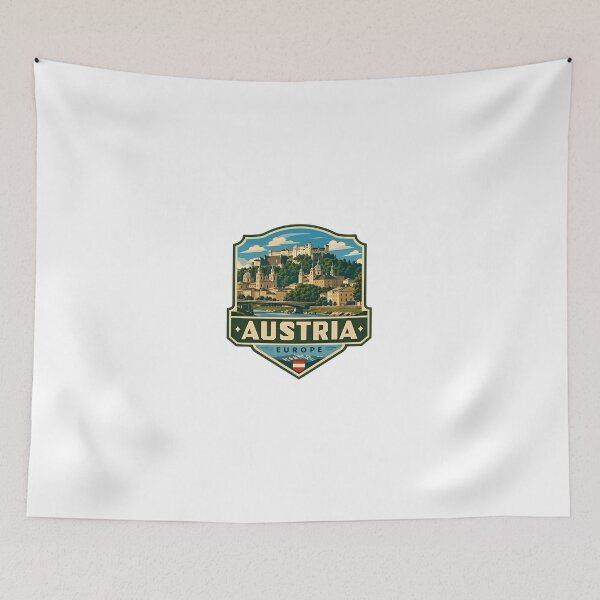 Item preview, Austria Europe Salzburg Travel Vacation Tourist Souvenir designed and sold by Simsimah26Parks.