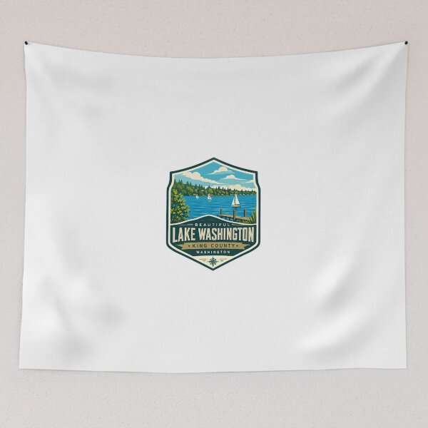 Item preview, Beautiful Lake Washington King County Washington Travel Souvenir Local Resident designed and sold by Simsimah26Parks.
