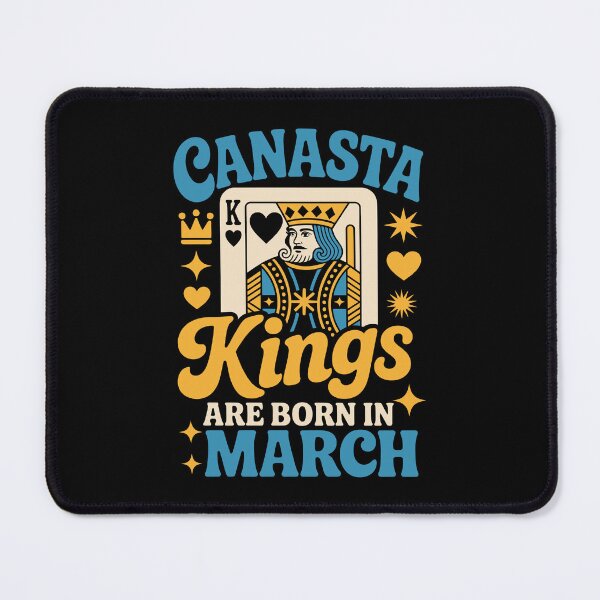 Item preview, CANASTA Kings ARE BORN IN March designed and sold by jkrphoto.