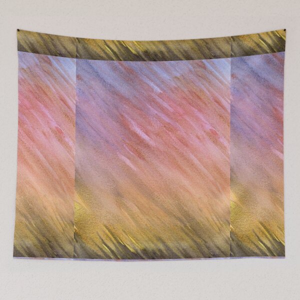 Item preview, Pink Gold Abstract Watercolour Print, Modern Wall Art | The Direction of Light designed and sold by ArithraStudio.
