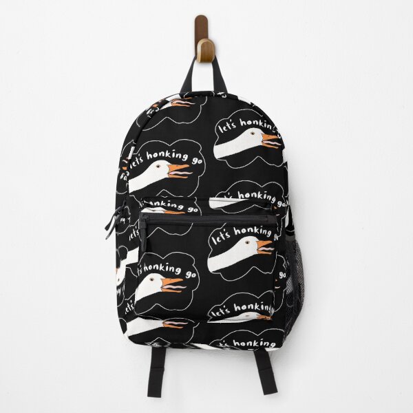 Item preview, Goose “Let’s honking go”, black designed and sold by Shnuch.