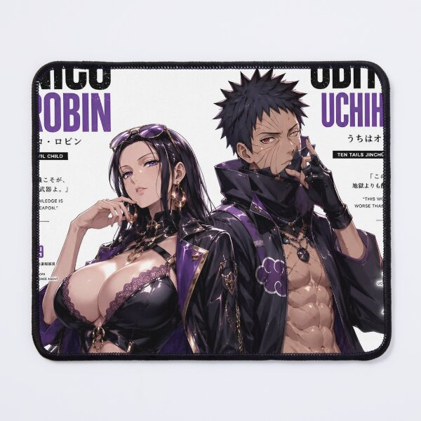 Item preview, Gothic Archaeologist & Masked Shadow Warrior – Purple Anime Fantasy Art designed and sold by Dyan4.