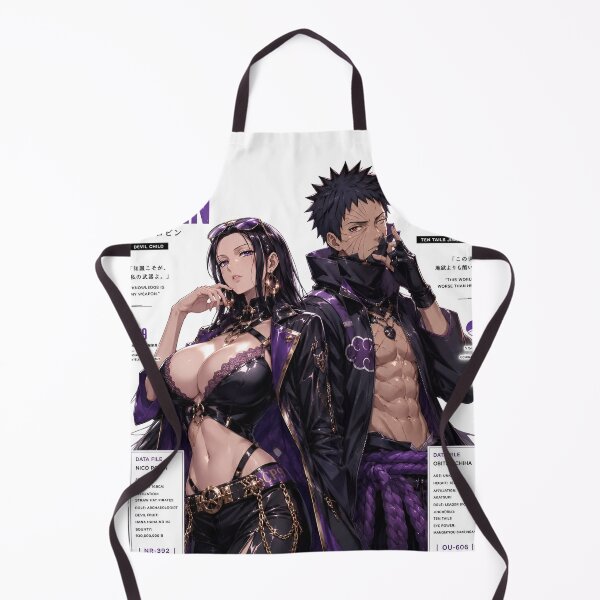 Item preview, Gothic Archaeologist & Masked Shadow Warrior – Purple Anime Fantasy Art designed and sold by Dyan4.