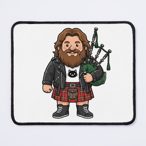 Item preview, Rowdy Roddy Piper Wrestling Gnome designed and sold by Bad-Decisions-Designs.
