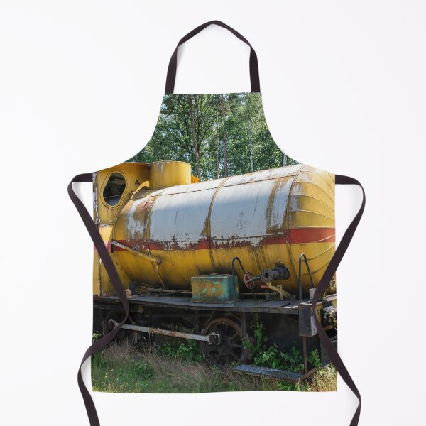 Item preview, Locomotora de tren amarilla antigua designed and sold by Por_photos.