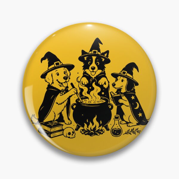 Artikelvorschau, dog witches entworfen und verkauft von TheFeministDog.