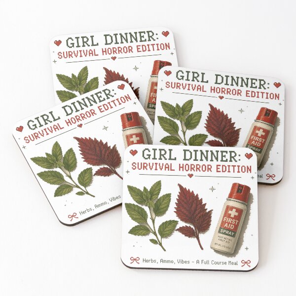 Item preview, Girl Dinner Survival Horror designed and sold by SummaGrove.