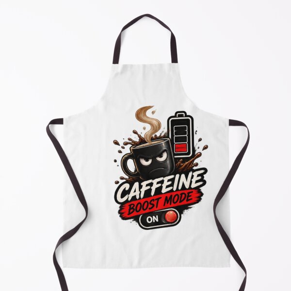 Item preview, Caffeine Boost Mode – Funny Coffee Lover Design designed and sold by Kazektshirt.