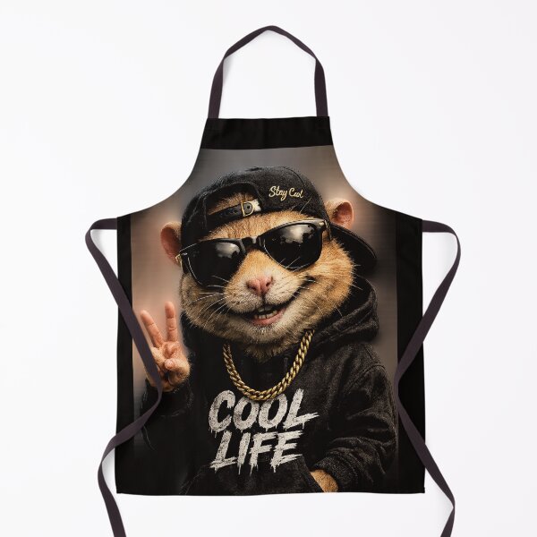 Item preview, Cool Hamster Wearing Sunglasses Gold Chain Rapper Meme designed and sold by Funnygiftsstudio .