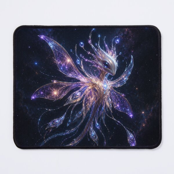 Item preview, Celestial Crystal Phoenix—Cosmic Fantasy designed and sold by ZYVARENNE.