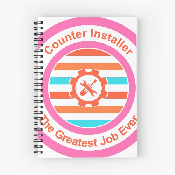 Item preview, Counter Installer The Greatest Job Ever designed and sold by TheIconSmith.