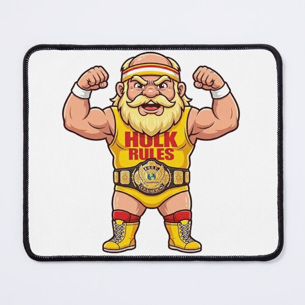 Item preview, Classic Hulkamania Hulk Hogan Gnome designed and sold by Bad-Decisions-Designs.