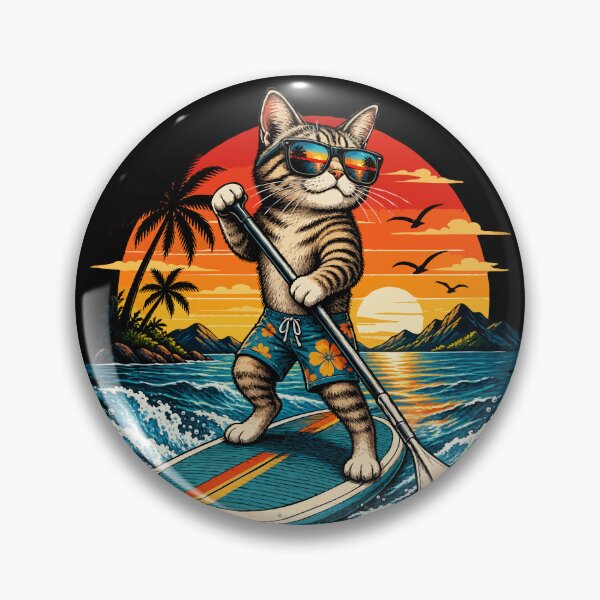 Item preview, Sunset Cat od the SUP designed and sold by Urbanksy.