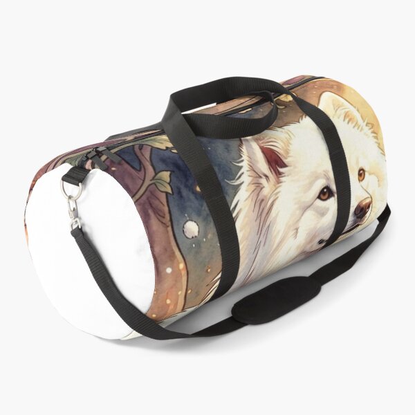Item preview, Samoyed in Art Nouveau style with elegant Art Nouveau flow designed and sold by FotoworldEdel.