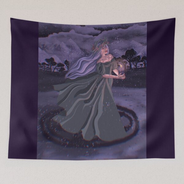 Item preview, Winter Witch Yule Ritual – Moonlit Pagan Fantasy designed and sold by TheMossAndMermaid.