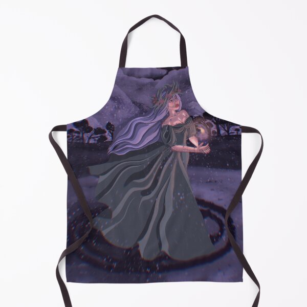 Item preview, Winter Witch Yule Ritual – Moonlit Pagan Fantasy designed and sold by TheMossAndMermaid.