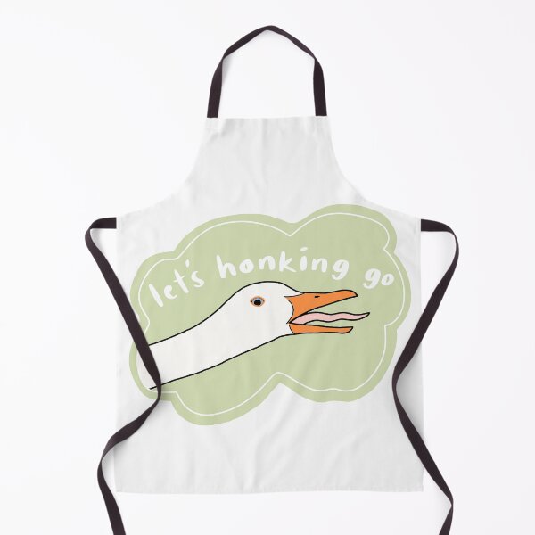 Item preview, Goose “Let’s honking go”, green w white text designed and sold by Shnuch.