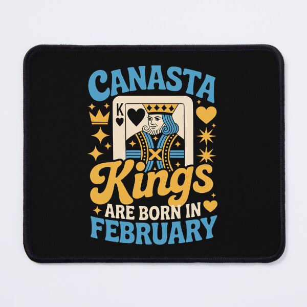 Item preview, CANASTA Kings ARE BORN IN February  designed and sold by jkrphoto.