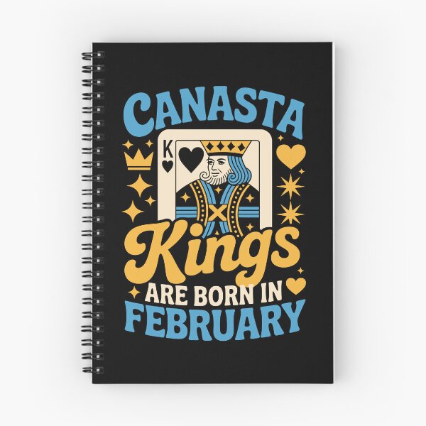 Item preview, CANASTA Kings ARE BORN IN February  designed and sold by jkrphoto.