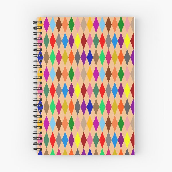 Item preview, Colorful Harlequin Diamonds Design Orange  designed and sold by PatternTitan.