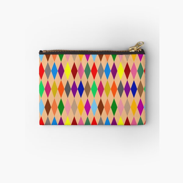 Item preview, Colorful Harlequin Diamonds Design Orange  designed and sold by PatternTitan.
