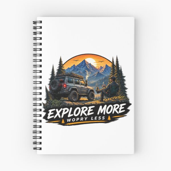 Item preview, Explore More, Worry Less – Outdoor Adventure Design designed and sold by Kazektshirt.
