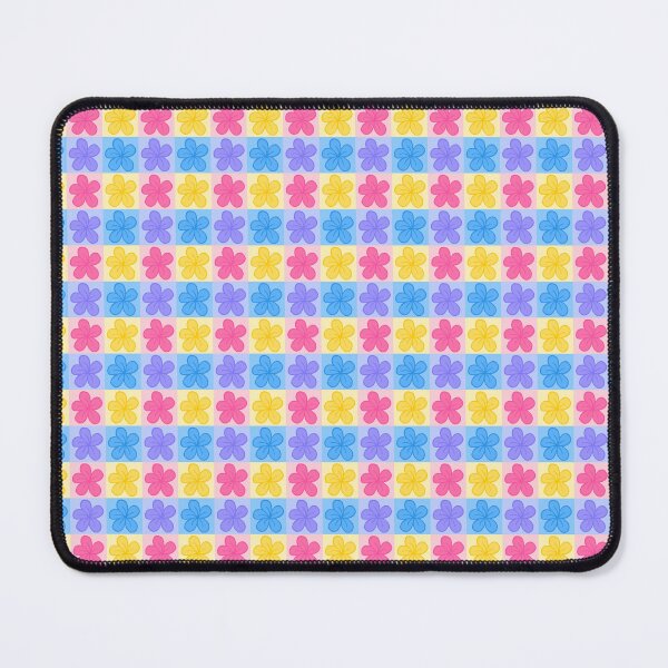 Item preview, Rainbow floral grid designed and sold by CreativelySJ.