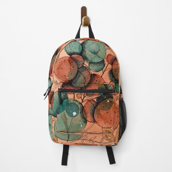 Item preview, Terracotta Botanical Abstract Watercolour Print | Gathered Forms designed and sold by ArithraStudio.