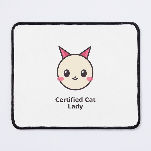 Item preview, Certified Cat Lady Sticker designed and sold by DeluluClubCo.