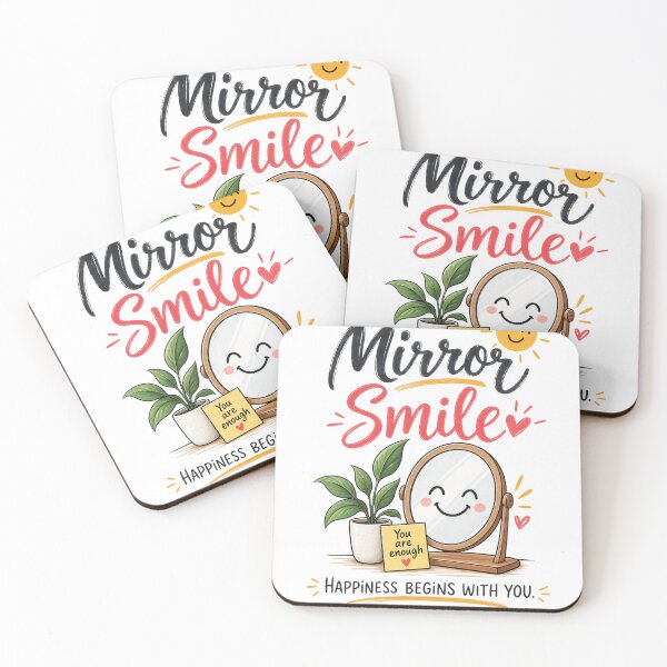 Item preview, The Mirror Smile – Happiness Begins With You designed and sold by NatchSoftCreations.