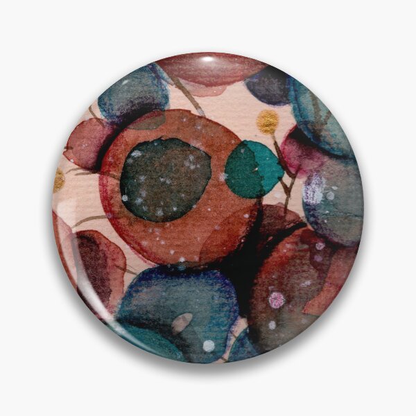 Item preview, Layered Organic Abstract Watercolour Print | Through Each Other designed and sold by ArithraStudio.