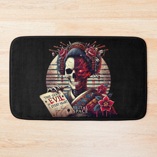 Item preview, Demon Geisha Holding Scroll Razor designed and sold by Voodoo Store Paranormal Collections.