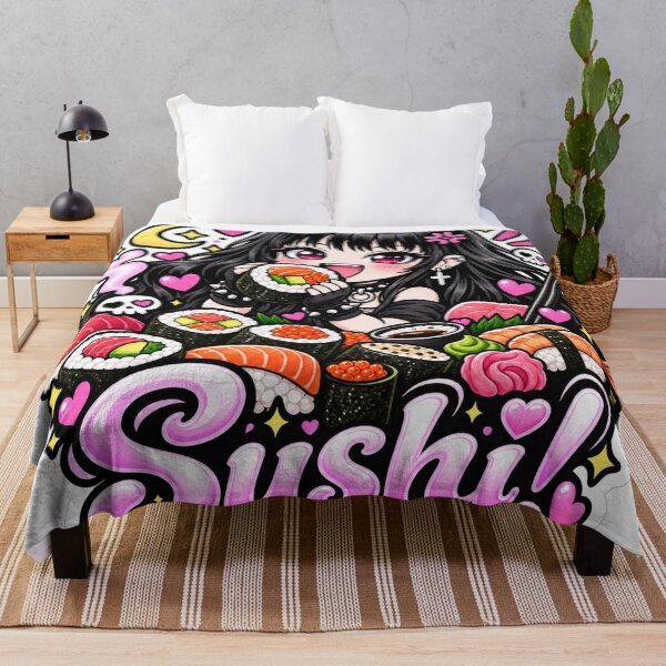 Item preview, Goth Food Gremlin Loves Sushi designed and sold by AnnekeJordaan.