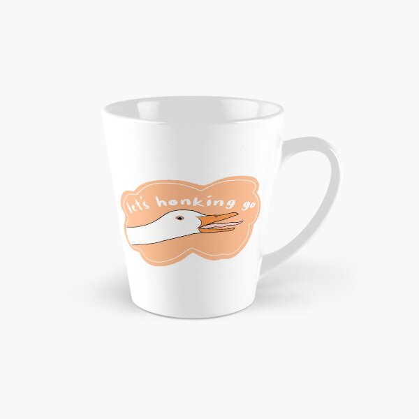 Item preview, Goose “Let’s honking go”, peach w white text designed and sold by Shnuch.